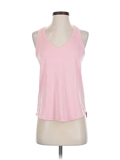 Pre-owned Southern Tide Tank Top Pink Halter Neckline Tops