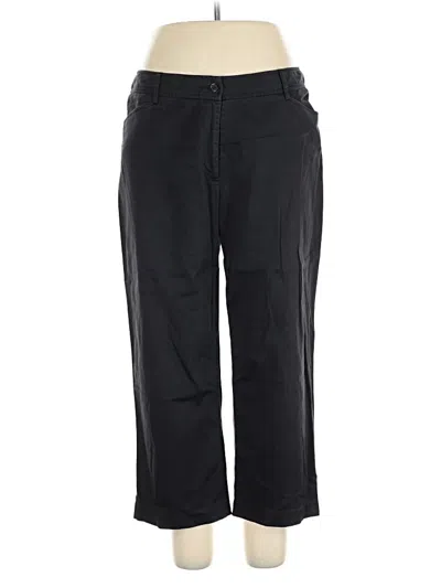 Pre-owned Karen Kane Casual Pants In Black
