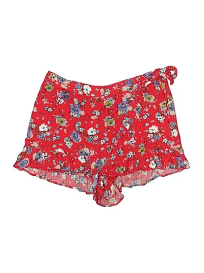 Pre-owned Free People Shorts In Red