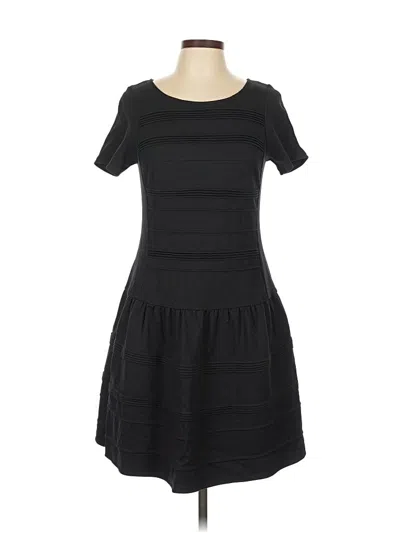 Pre-owned Saks Fifth Avenue Casual Dress In Black