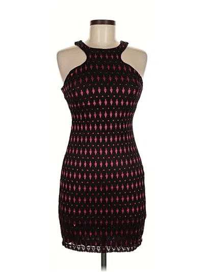 Pre-owned Emerald Sundae Cocktail Dress In Black