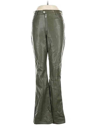 Pre-owned Avec Les Filles Casual Pants In Green