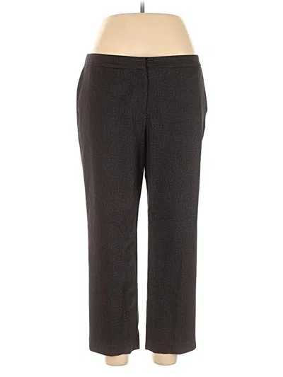 Pre-owned Kasper Dress Pants In Gray