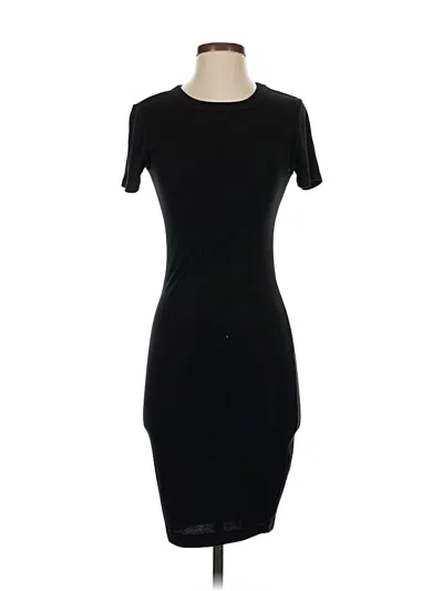 Pre-owned Lulus Casual Dress In Black