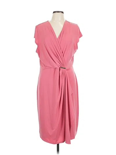 Pre-owned Charter Club Cocktail Dress In Pink