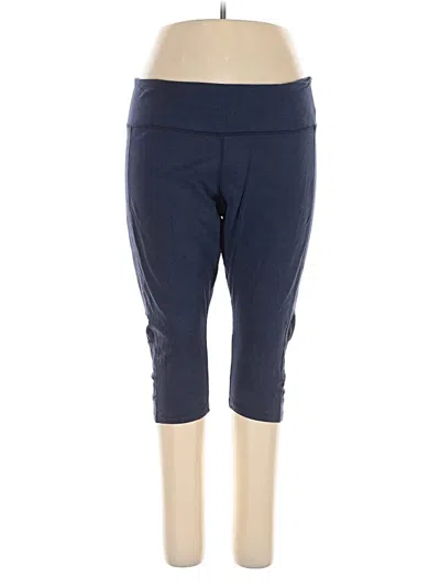 Pre-owned Abs By Allen Schwartz Active Pants In Blue