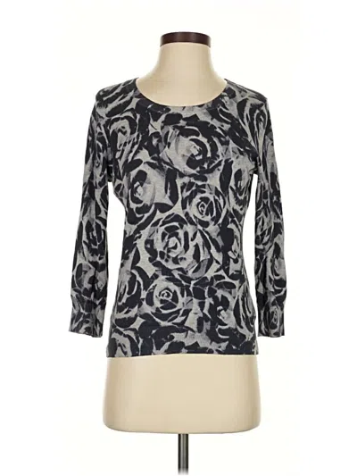 Pre-owned Banana Republic Pullover Sweater In Silver