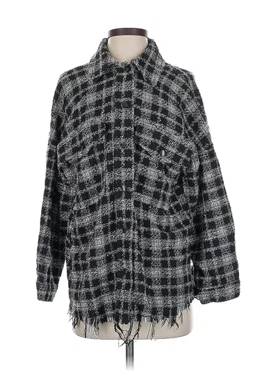 Pre-owned Zara Coat In Gray