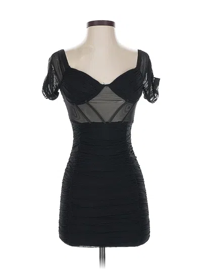 Pre-owned Privy Cocktail Dress In Black