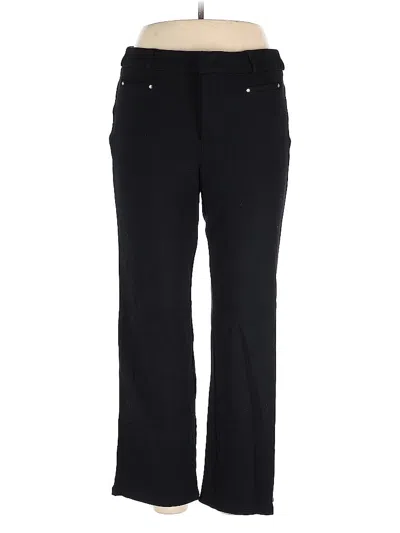 Pre-owned Jm Collection Casual Pants In Black