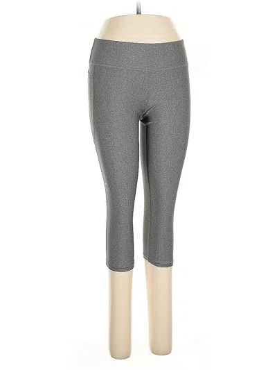 Pre-owned Under Armour Active Pants In Gray