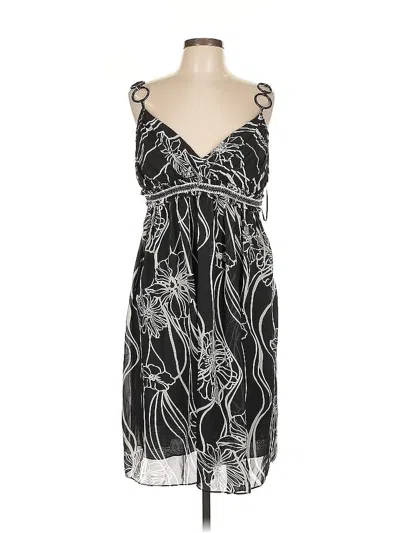 Pre-owned Dressbarn Cocktail Dress In Black