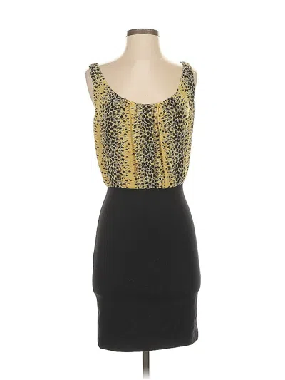 Pre-owned Guess Cocktail Dress In Black