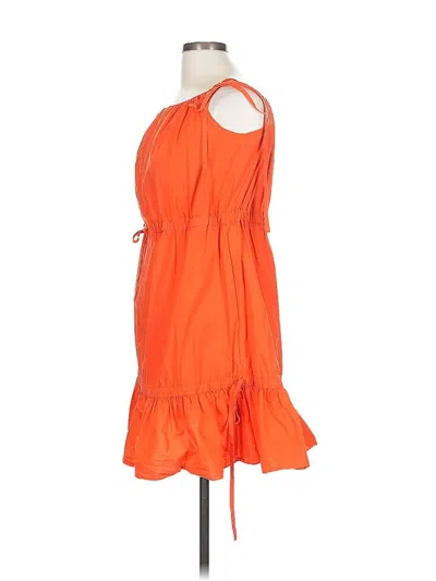 Pre-owned Chinti & Parker Cocktail Dress In Orange