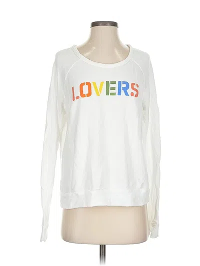 Pre-owned Sundry Sweatshirt In White