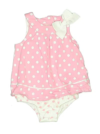 Pre-owned First Impressions Babies' Dress In Pink