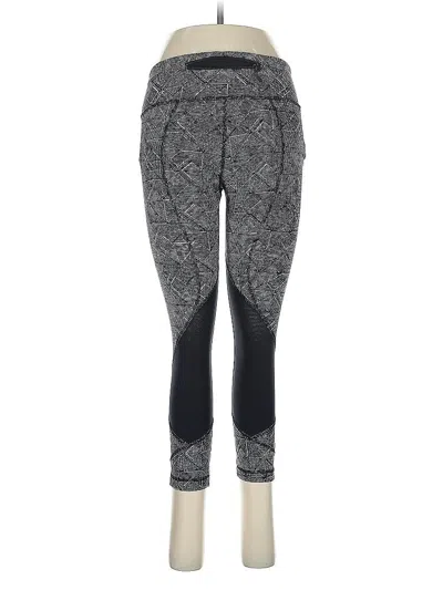 Pre-owned Lululemon Athletica Active Pants In Gray