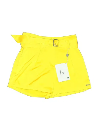 Pre-owned Liu •jo Shorts In Yellow