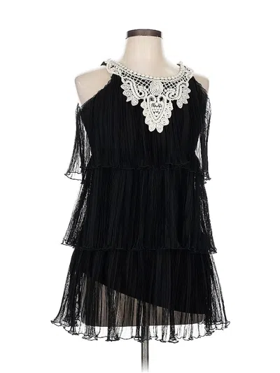 Pre-owned Bonnie Jean Cocktail Dress In Black
