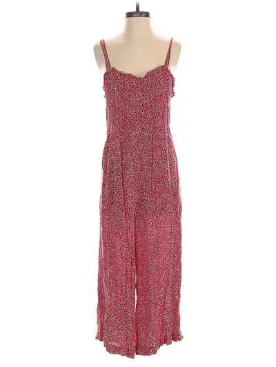Pre-owned Wednesday's Girl Jumpsuit In Red