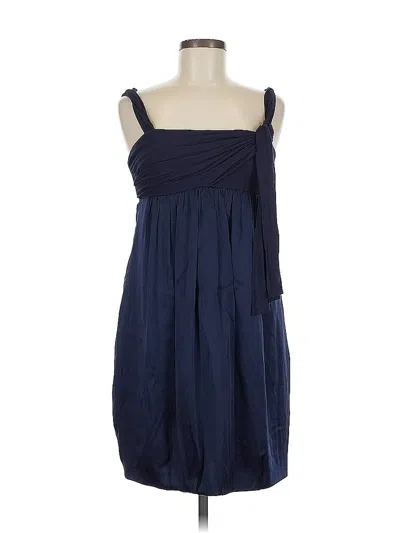 Pre-owned Bcbgmaxazria Casual Dress In Blue