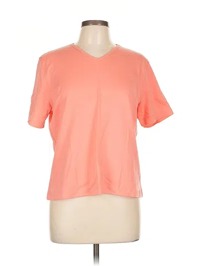 Pre-owned Lizsport Short Sleeve T-shirt In Orange
