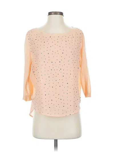 Pre-owned Mustard Seed Cardigan Sweater In Orange