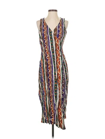 Pre-owned Compagnie Internationale Express Casual Dress In Brown