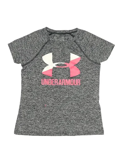 Pre-owned Under Armour Kids' Active T-shirt In Gray