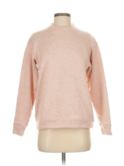 Pre-owned Uniqlo Sweatshirt In Pink