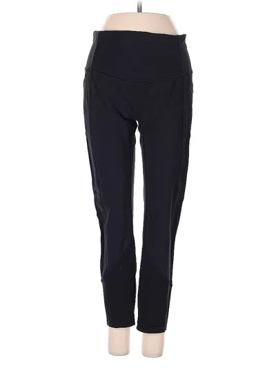 Pre-owned Lululemon Athletica Active Pants In Black
