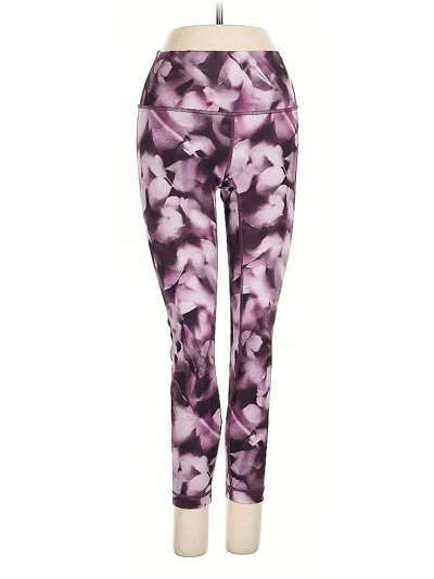 Pre-owned Lululemon Athletica Active Pants In Purple