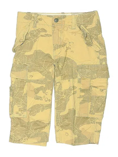 Pre-owned Gap Kids' Cargo Shorts In Yellow
