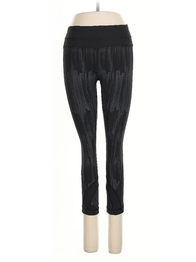 Pre-owned Lululemon Athletica Active Pants In Black