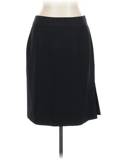 Pre-owned Ann Taylor Formal Skirt In Black