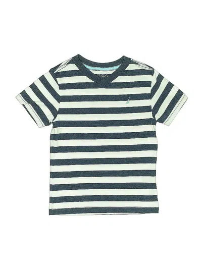 Pre-owned Nautica Kids' Short Sleeve T-shirt In Blue