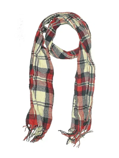 Pre-owned Unbranded Scarf In Red