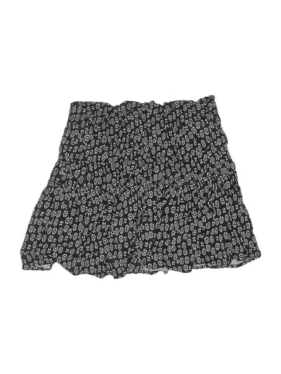 Pre-owned Zara Kids' Skirt In Black