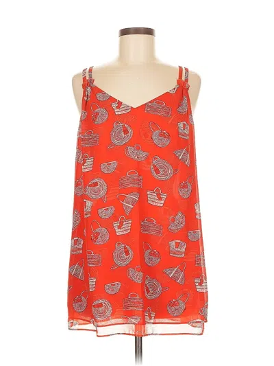 Pre-owned Cabi Casual Dress In Orange