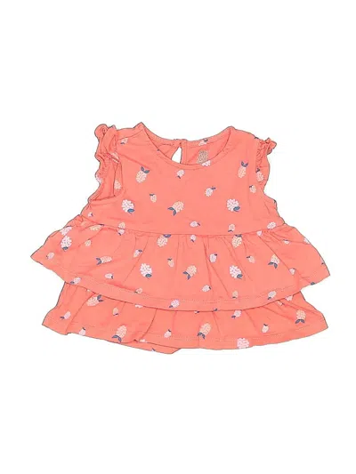 Pre-owned Just One You Made By Carter's Babies' Dress In Orange