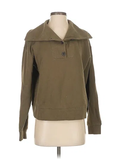 Pre-owned Banana Republic Factory Store Sweatshirt In Green