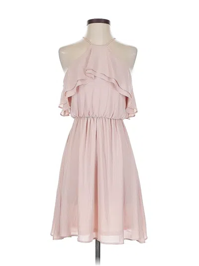 Pre-owned Lush Cocktail Dress In Pink