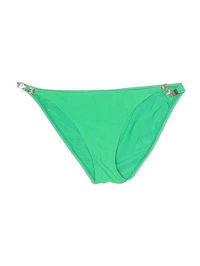 Pre-owned Tory Burch Swimsuit Bottoms In Green