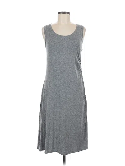 Pre-owned Athleta Casual Dress In Gray