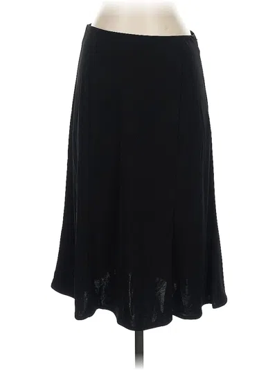 Pre-owned Casual Corner Formal Skirt In Black