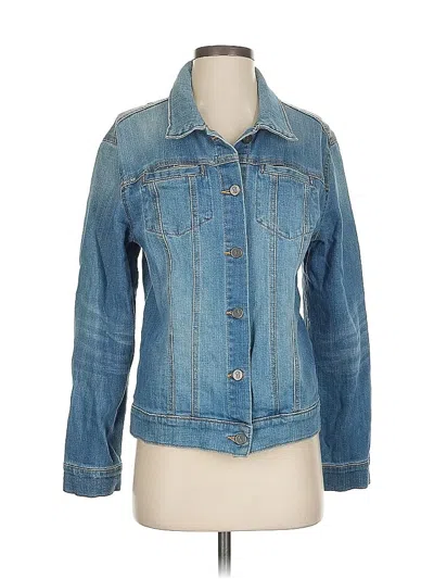 Pre-owned Pilcro By Anthropologie Denim Jacket In Blue