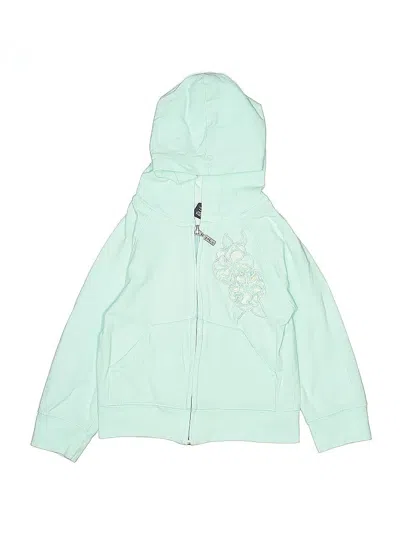 Pre-owned Baby Gap Kids' Zip Up Hoodie In Green