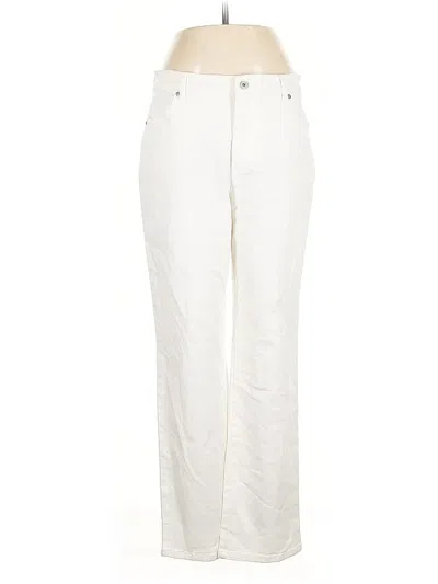 Pre-owned Gloria Vanderbilt Jeans In White