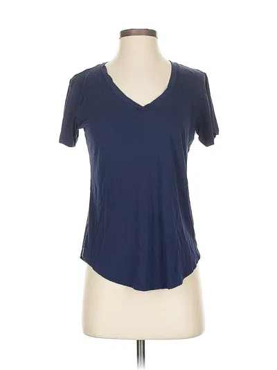 Pre-owned Z Supply Short Sleeve T-shirt In Blue
