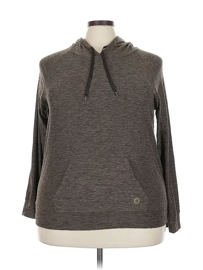 Pre-owned Assorted Brands Pullover Hoodie In Gray